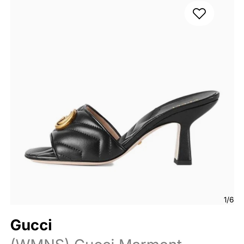 Gucci Marmont "Double G" Slide Sandal - Picture 5 of 5
